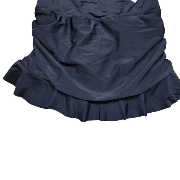 Island Escape Tummy Control Thigh Minimizer Skort Size 8 Women’s Black NWT - Picture 7 of 9
